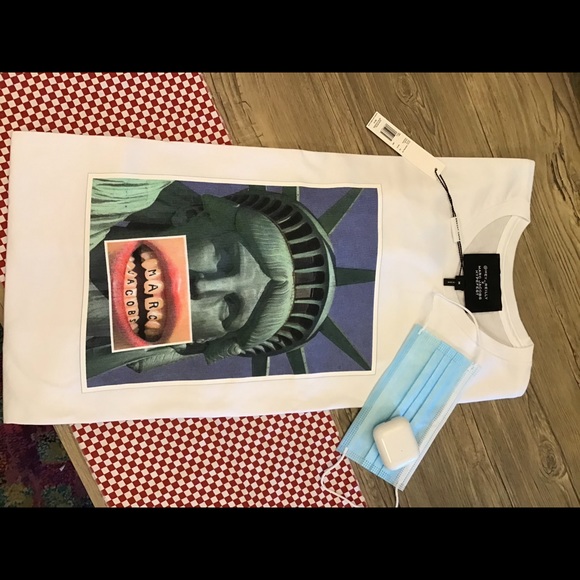 NWT MARC JACOBS X@HEY_REILLY  GRAPHIC TEE - Picture 9 of 9